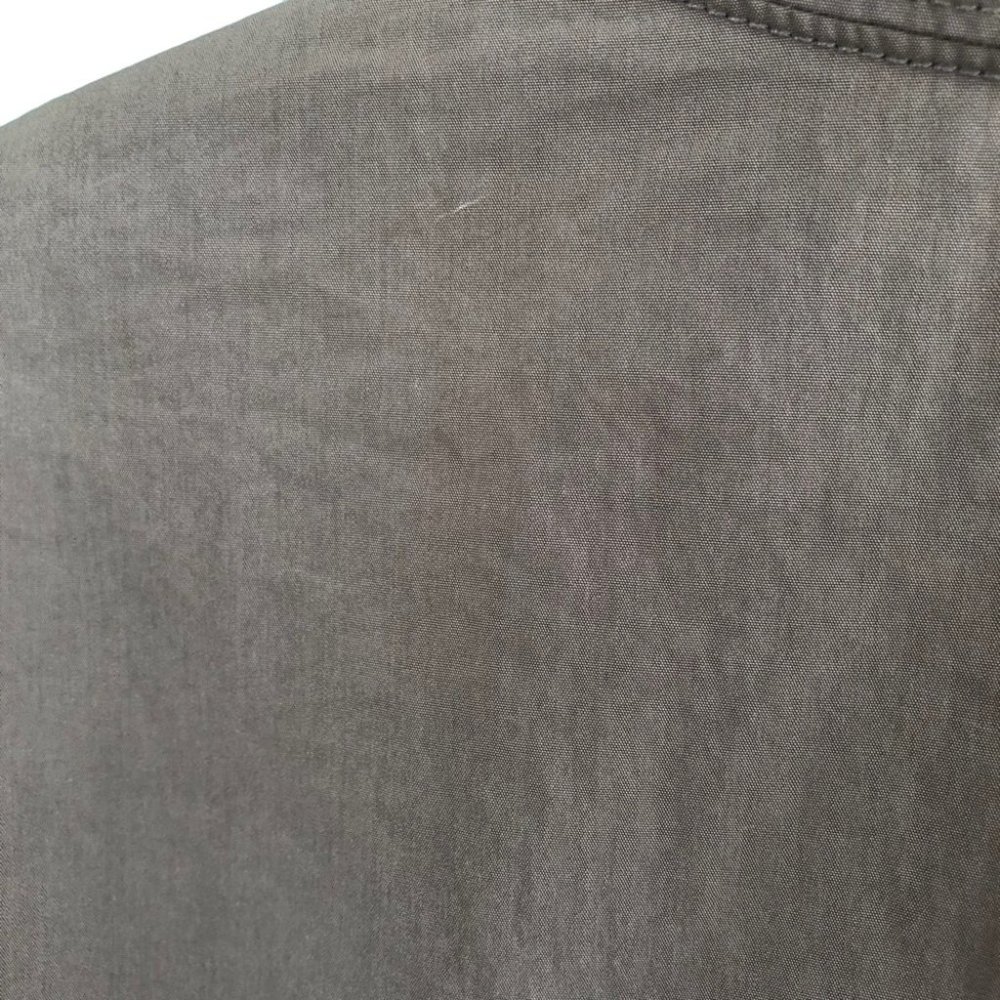 Oak + Fort Anorak Jacket Women’s XL Taupe Quarter Zip Large Front Pocket - Picture 7 of 10